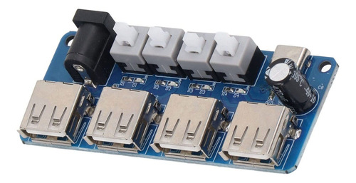 Divisor Usb 4 Canal Modulo Expansion Convertir 5v Dc Pcb