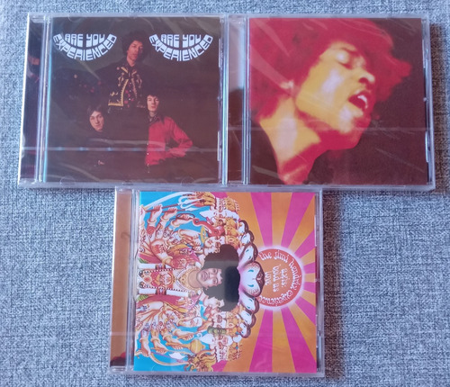 3 Cd Jimi Hendrix - Are You, Electric Y Axis As Bold  Nuevos