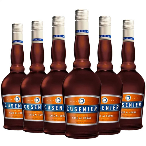 Licor Sabor Café Por 6 Unidades De 700ml