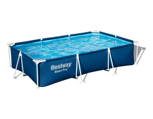 Alberca Rígida Bestway Steel Pro Rectangular 280 X 201 X 66