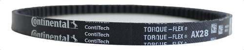 Correia Continental Ax-28 Transmissão Em V Dentada 711,2mm