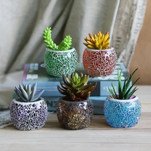 Portavelas Votivas De Cristal Para Centro De Mesa, (sin Vela