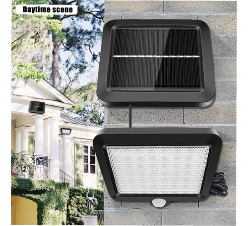 Luz Con Cable, Paneles Solares Ajustables
