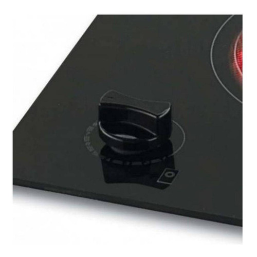 Fogão cooktop elétrico Fischer 7883-11654 preto-ébano 220V