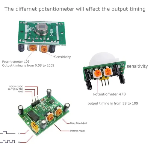Sensor Pir Infrarrojo Geekstory Hc-sr501 Para Arduino Y