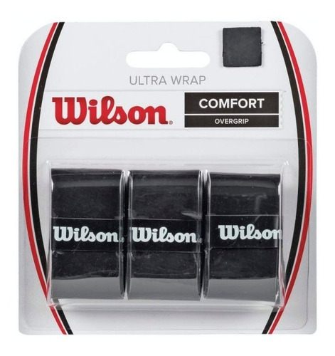Imagen 1 de 4 de Cubre Grip Wilson Ultra Wrap Comfort Pack X 3 Overgrip