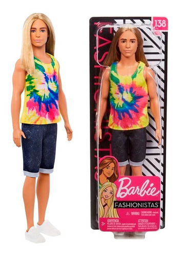 Barbie Ken Fashionista 138; De Jugueteria Que Regalo