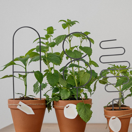 Soporte De Escalada Para Postes De Jardín Al Aire Libre, 4 U