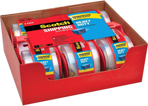 Scotch Heavy Duty Packaging Tape, Packing Tape Designed For.