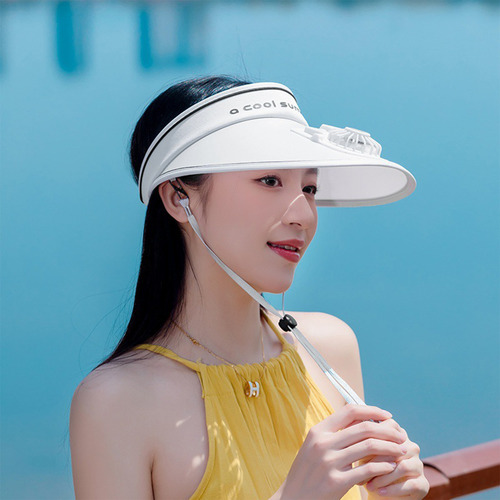 Sombrero De Copa Vacío Con Protección Solar D Summer Para Vi
