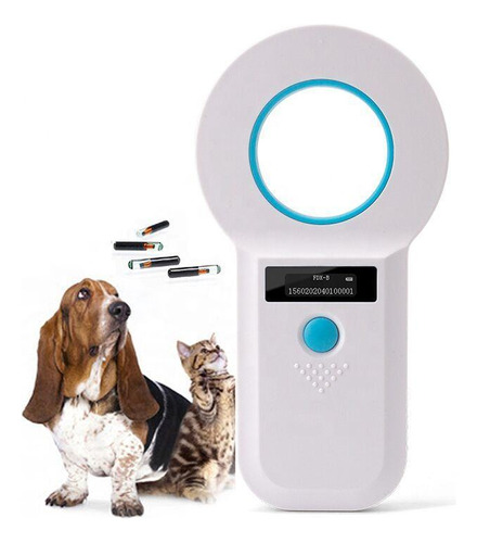 Escáner De Microchip Para Mascotas Anim Hand Chip Reader