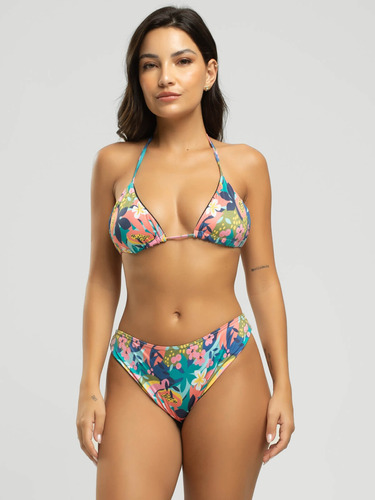 Biquini Cortininha Dupla Face Envio Imediato Moda Praia Uv