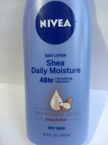 Body Lotion Nivea Shea Daily Moisture 48hr Shea Butter Tipos de piel Todo tipo