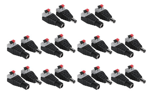 Conector De Adaptador De Corriente Continua, Cámara De Tv Du