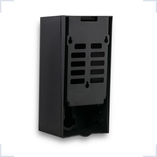 Dispensador de jabón con alcohol negro Street Nobre, depósito de 800 ml