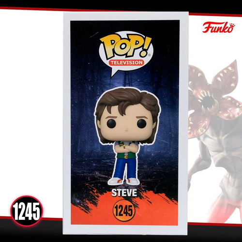 Imagen 6 de 7 de Funko Pop Steve #1245 Stranger Things Serie Netflix Original