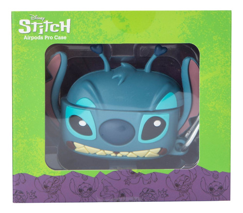 Disney Stitch Airpods Pro Case Funda Original Azul