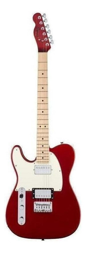 Guitarra eléctrica para zurdo Squier by Fender Contemporary Telecaster HH de álamo dark metallic red brillante con diapasón de arce