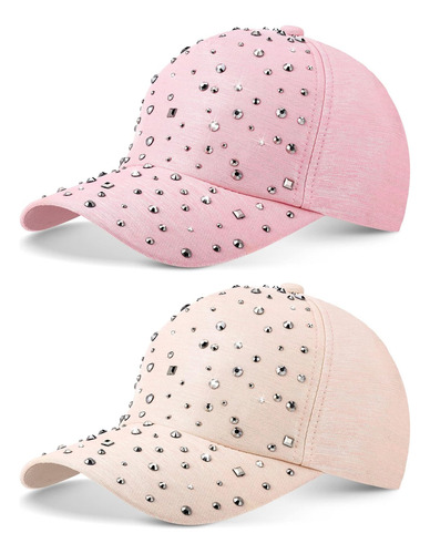 Loopeer, 2 Uds., Gorra De Béisbol Ajustable Transpirable Con