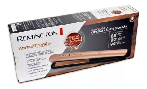 Plancha Keratina Y Aceite De Argan Remington S8599 100% Orig