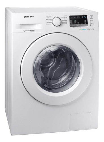 Lavasecarropas automático Samsung WD90M4453 blanco 9kg 220V