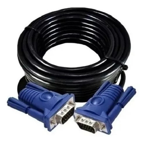 Cable Super Vga Para Monitores Proyectores 10mt Doble Filtro