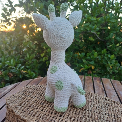Jirafa Amigurumi Crochet Bebe Apego Niño