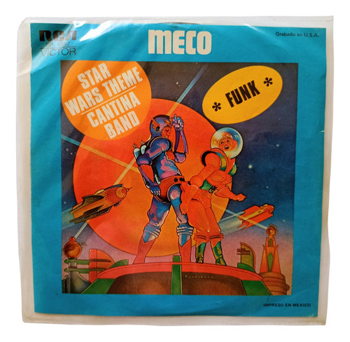 Star Wars Disco Vinilo Lp Cantina 1977 Meco John Williams