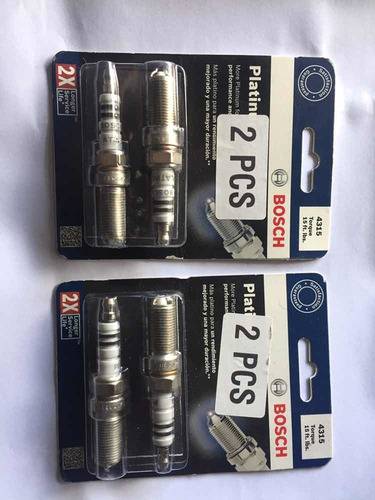 Bujias Bosch Punta De Platino Ford Fiesta Ecosport