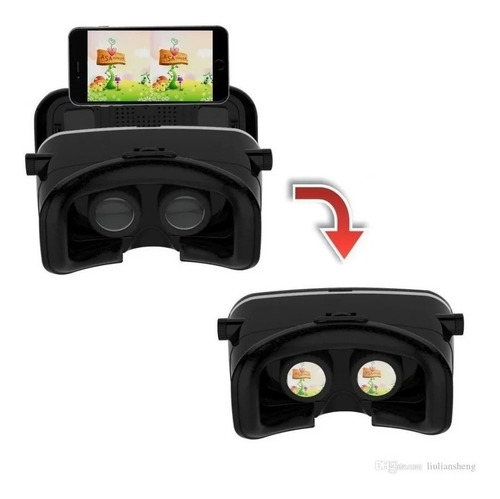 Imagen 10 de 10 de Lente Realidad Virtual Casco Vr 3d Smartphone + Control Remo