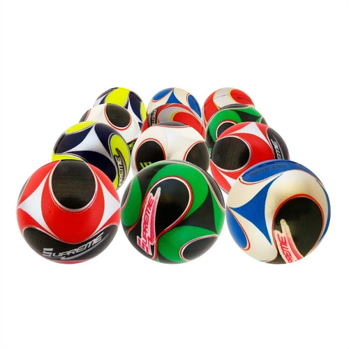 Pelotas Antistress Futbol 6 Colores 63mm 12 Unidades.