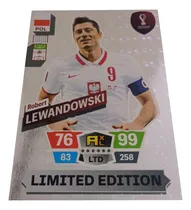 Comprar Carta Adrenalyn Xxl Qatar 22 Lewandowski Edición Limitada