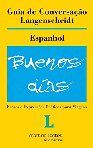 Guia De Conversação Langenscheidt: Espanhol De Claudia C. D. De Jacobi Pela Martins Fontes (1995)