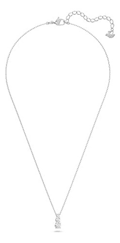 Collar Attract Trilogy De Swarovski - Colgante De Cristal Re