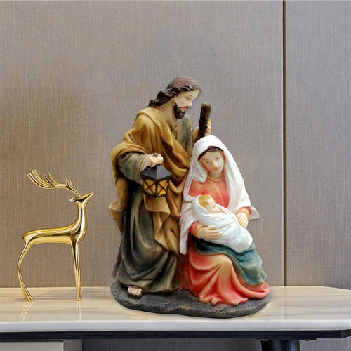 Mini Figura De Natividad 11x8x15.5cm B Tal Como Se Describe