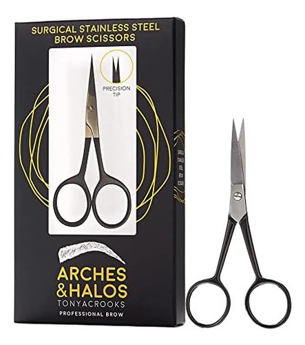 Tijeras Quirúrgicas Para Cejas Arches & Halos De Acero Inoxi