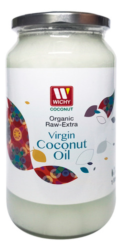 Aceite De Coco Virgen Organico 1 L Wichy