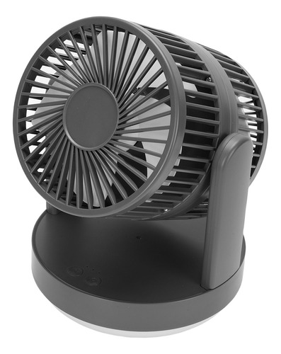 Ventilador De Escritorio Recargable Ajustable De 3 Velocidad
