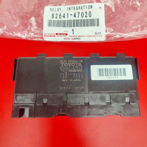 Bloque Relay Corolla 2009-2014, Yaris 2006-2013 Original