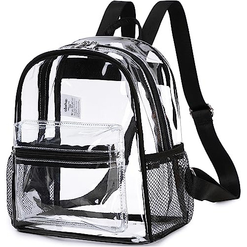 Abhoo Clear Mini Backpack Stadium Aprobado 12x12x6 Hwfl7