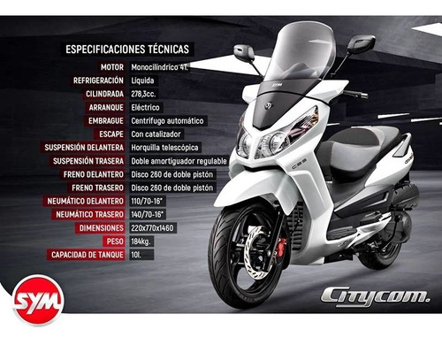 Imagen 8 de 11 de Sym Citycom 300i