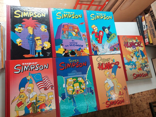 Coleccion Completa Super Humor Simpson 7 Tomos - Groening