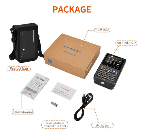 Kit Completo De Medidor Satelital Profesional Con Accesorios