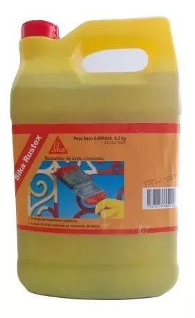 Sika Rustex Removedor De Oxido Limpiador 1 Litro 1.4 Kgs Ref. 598522 M