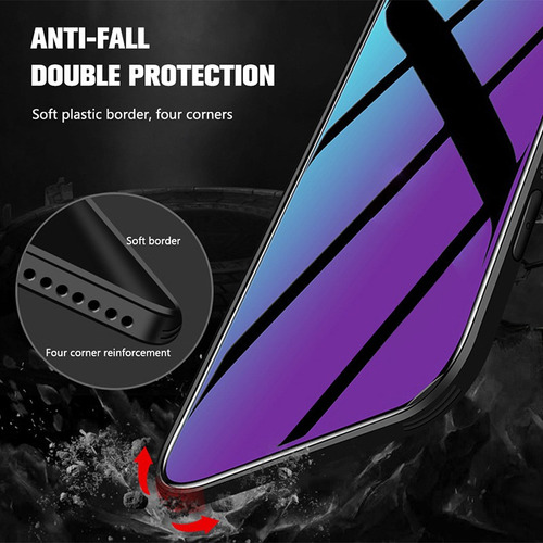 Funda Para Vivo V25 V25e De Vidrio Templado Degradado