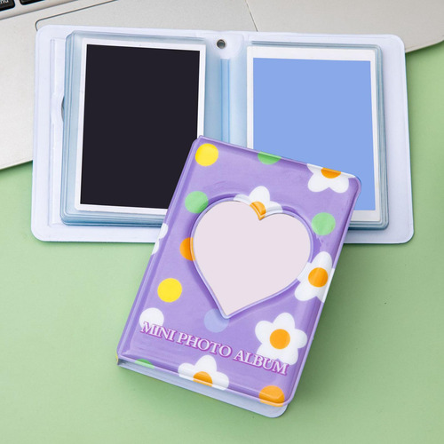 Mini Álbum De Fotos Portatarjetas De Celosía Con Amor