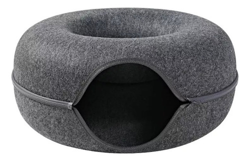 Para . Cama Portátil De Fieltro Tipo Cueva Para Gatos /