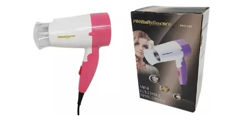 Mini Secador Pelo Cabello Probabyliss 1500w Viajero Portatil