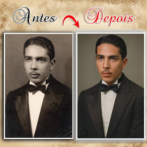 Reviva Suas Fotos Antigas Com Cor E Nitidez