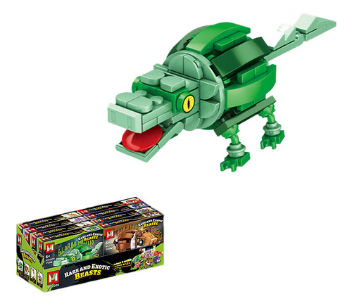 R 8 Pieces/shanhaijing Children's Building Blocks Toys